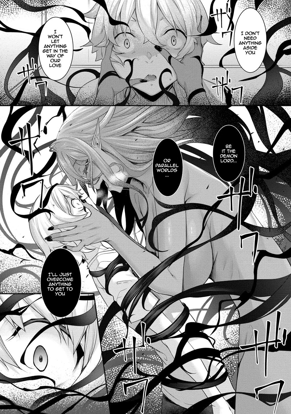 Hentai Manga Comic-A Slightly Clingy Dark Elf Chased Me From Another World 3-Read-49